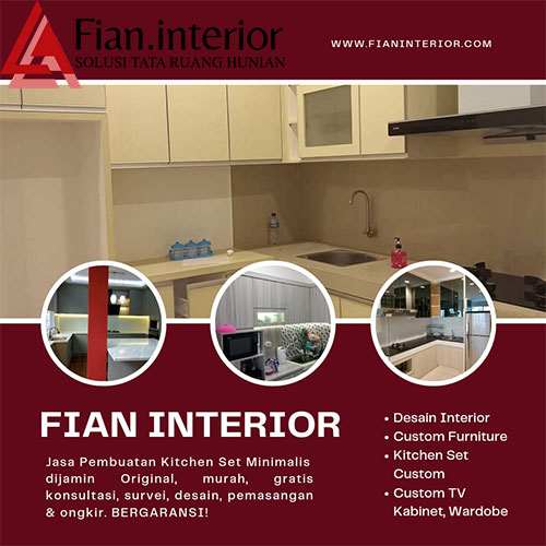 Kitchen Set Minimalis Modern Depok